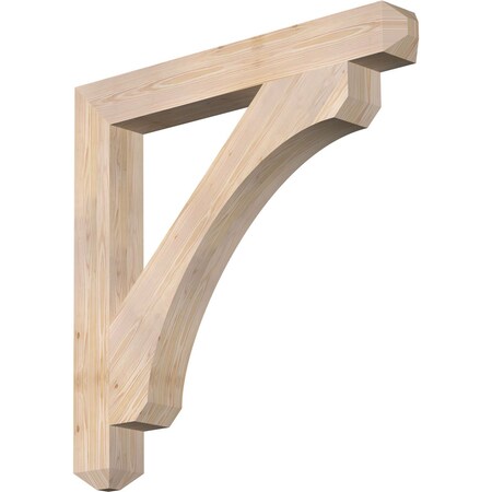 Ekena Millwork Legacy Craftsman Smooth Bracket, Douglas Fir, 5 1/2"W x 46"D x 46"H BKT06X46X46LEC04SDF